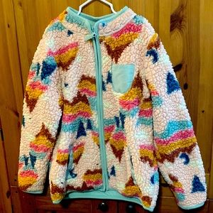 Cat&jack girls fuzzy jacket